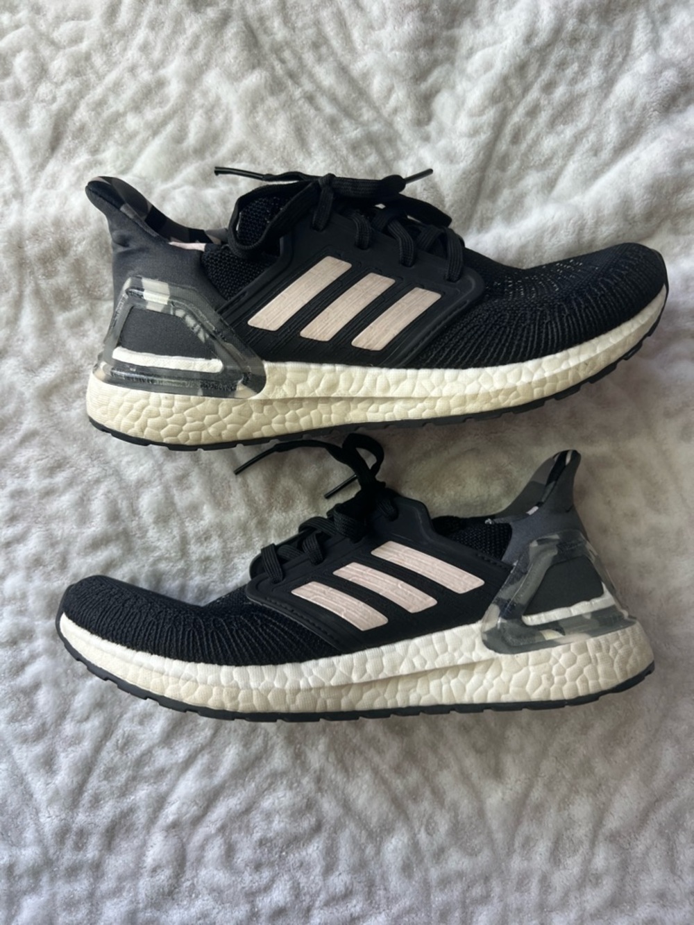Adidas Ultraboost 20 PrimeBlue Boost Pink Oreo Running FV8349 Women’s Size 7
